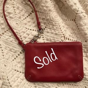 New Coach Wristlet